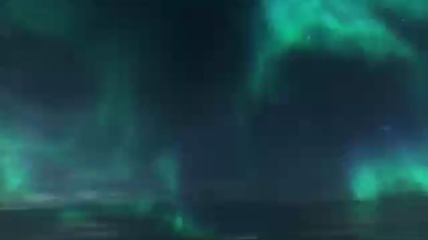 “北極之光，幸福一輩子”